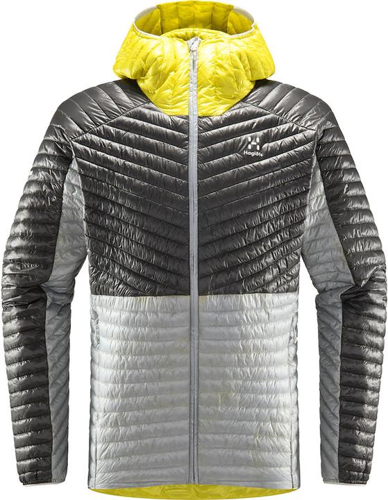 Actual product image Haglöfs L.I.M Mimic Hood Men Stone grey/magnetite (S)