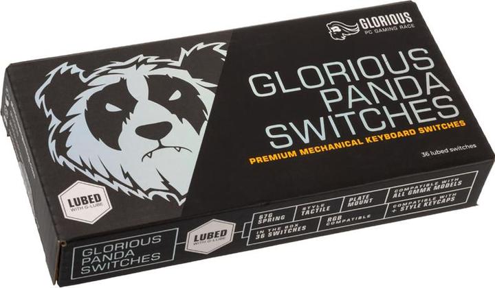 Actual product image Glorious PC Gaming Race Panda Switches