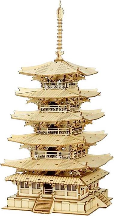 Image du produit Pichler Kit de construction en bois Lasercut Pagode