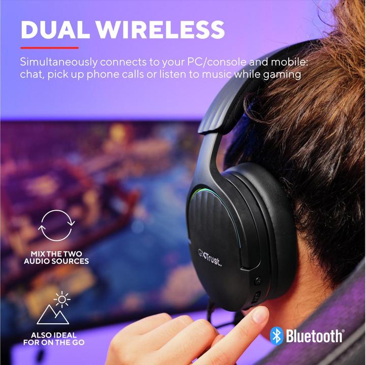 Image du produit Trust GXT 491 Fayzo (Sans fil, Filaire)