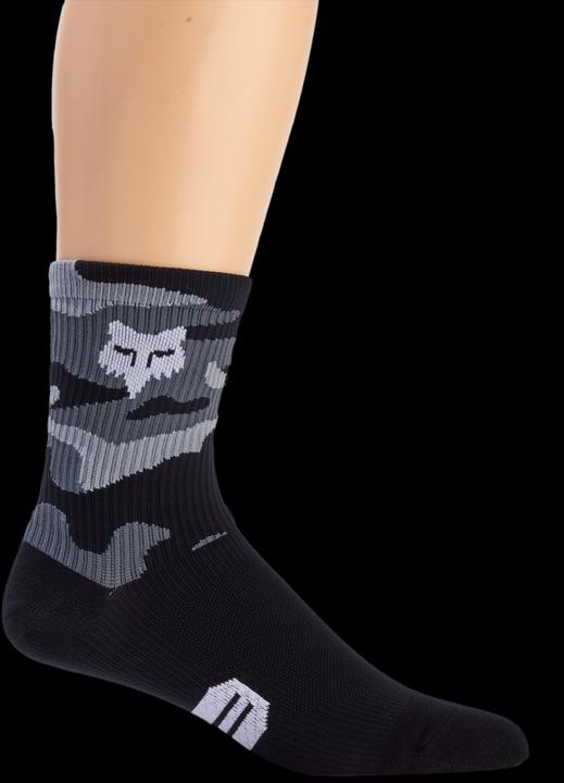 Actual product image Fox SOCKS 23 6" RANGER BLK CAM S/M (S/M)