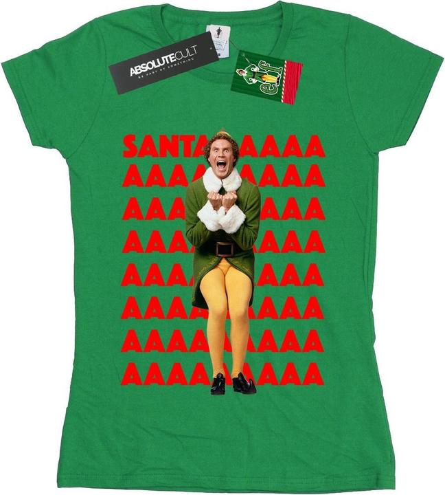 Produktbild Elf Buddy Santa Scream TShirt (XL)