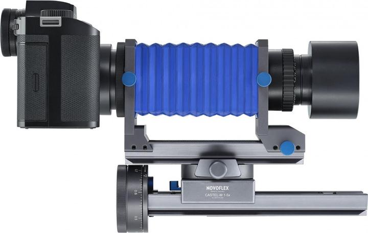 Image du produit Novoflex Castel M Chariot de réglage avec molette de mise au point (Traîneaux)
