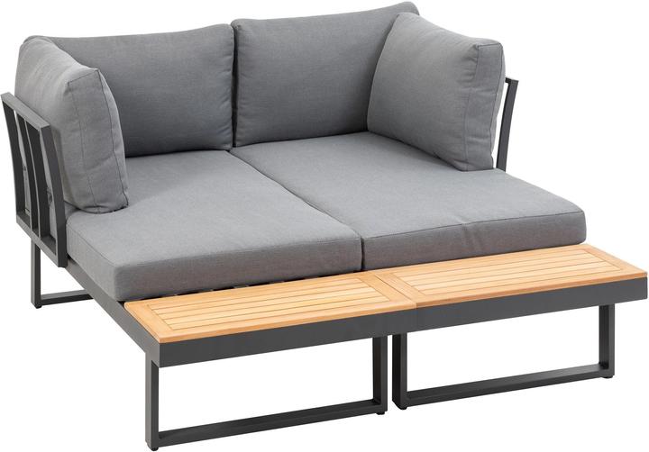 Immagine prodotto Greemotion Loungeset Samara, grigio, 3 posti a sedere