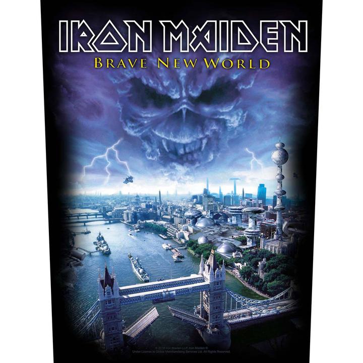Actual product image Iron Maiden Brave New World Patch (1 x)