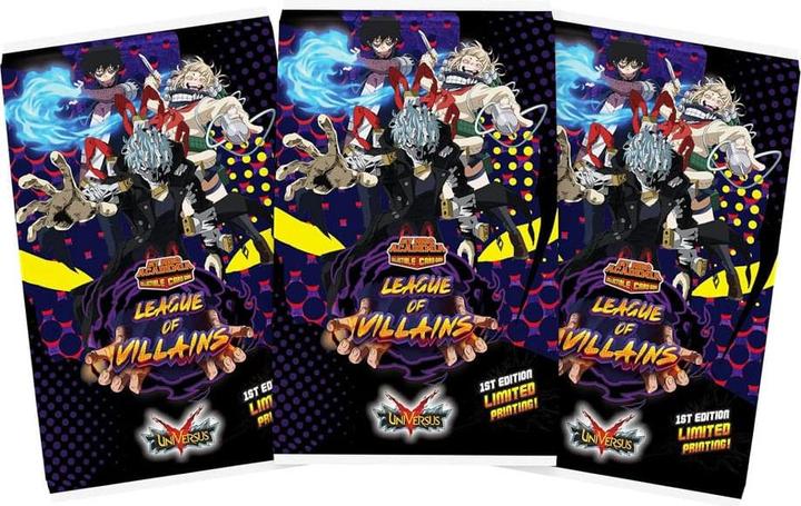 Produktbild Jasco Games My Hero Academia présentoir Booster Packs série 4 League of Villains Hanging Mass (48) *ANGLAIS* (Booster Pack)