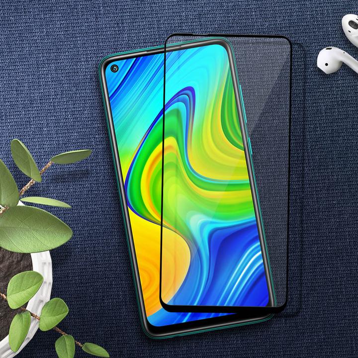 Produktbild Avizar Panzerglas, Glas Schutzfolie, Schutzglas (1 Stück, Xiaomi Redmi Note 9)