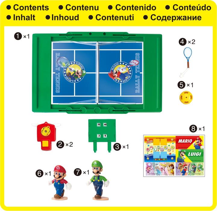 Immagine prodotto Epoch Super Mario Rally Tennis (Inglese, Italiano, Tedesco, Francese)