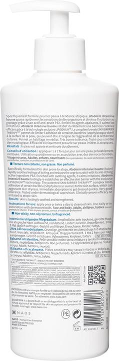 Actual product image Bioderma Atoderm Intensive Baume (Body cream, 500 ml)