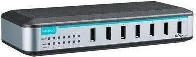 Produktbild Moxa UPORT 207 - USB-Hub der Einstiegsklasse mit 7 Anschlüssen, inklusive Adapter (USB-C, 7 Ports)
