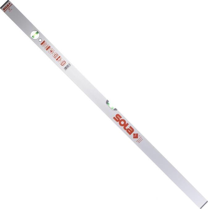 Produktbild Sola AV 100 Aluminium Rohrprofil Wasserwaage 100 cm zwei Libellen Rutsch Stopper horizontales und ve (100 cm)