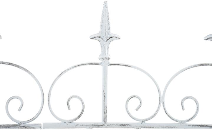 Actual product image CLP Garden fence chard, antique white