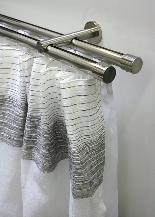 Actual product image Gardinia Curtain rods set Isa 2-track with inner track II Ø 20 mm