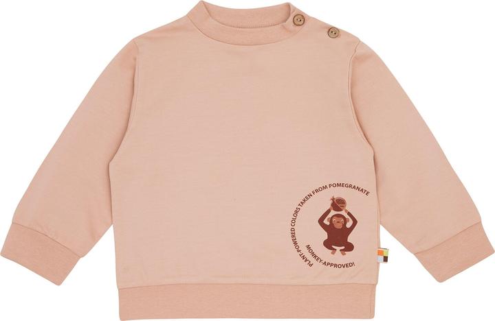 loud + proud Sweatshirt mit Pflanzenfarben gefärbt