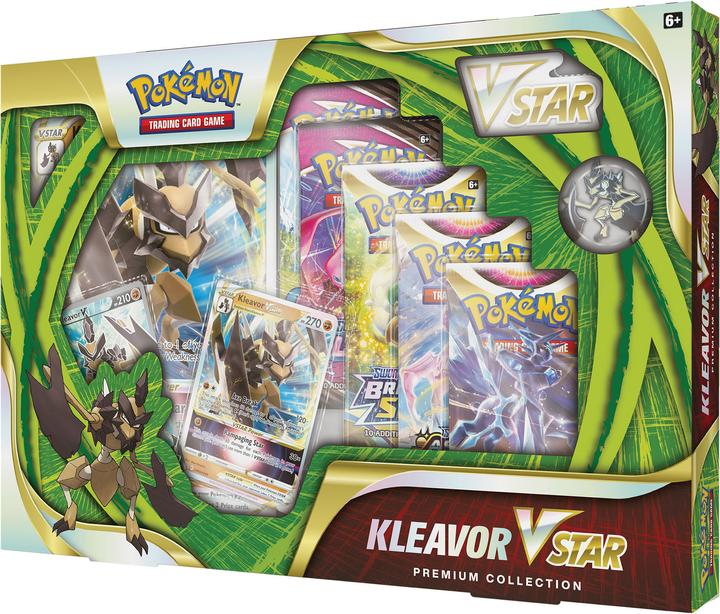 Actual product image Pokémon Kleavor VStar Premium Collection (English, Box Set & Collection)