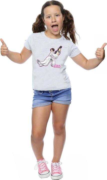 Image du produit Star Wars - T-shirt PRINCESS LEIA CHARACTER - Fille (152, 158)