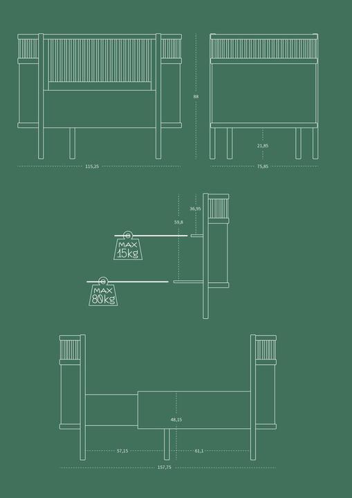 Actual product image Sebra Juno (70 x 110 cm)
