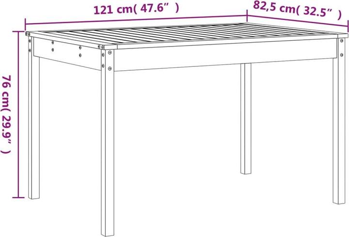 Produktbild VidaXL Gundel (82.50 cm)