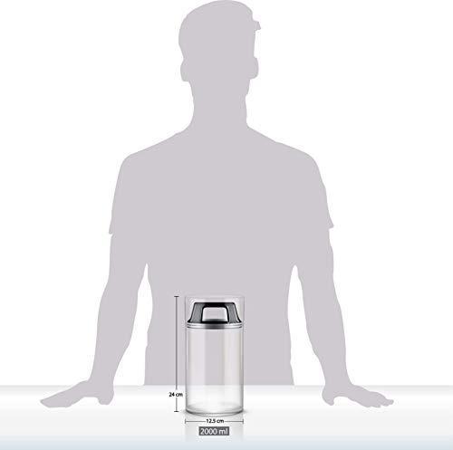 Image du produit Kitchen Bocaux à provisions avec couvercle à vide (2 l)