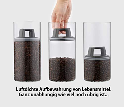 Image du produit Kitchen Bocaux à provisions avec couvercle à vide (2 l)