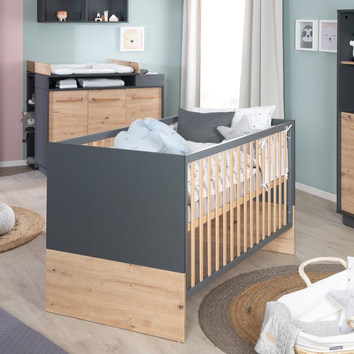 Produktbild Roba Lenn (Wickelkommode, Babybett, Kinderkleiderschrank)