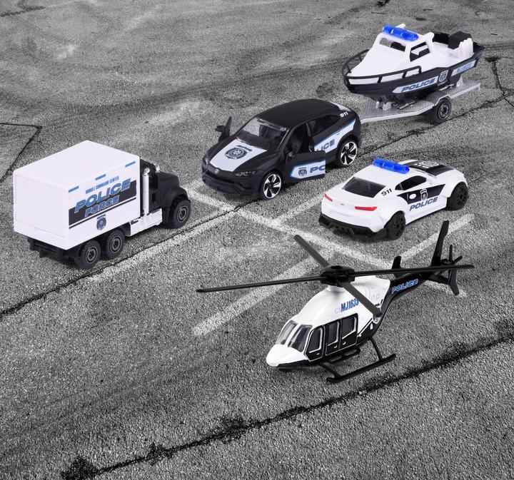 Image du produit Majorette Police Force 4 Pieces Giftpack