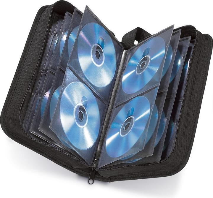 Produktbild Hama CD-/DVD-/Blu-ray-Tasche 64, Schwarz