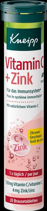 Produktbild Kneipp Natürliches Vitamin C und Zink (20 Stück, Tabletten)