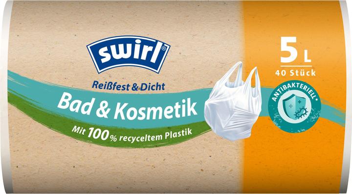 Swirl Bath & Cosmetics bin liners 5 l, 40 pieces (40 x, 5 l)