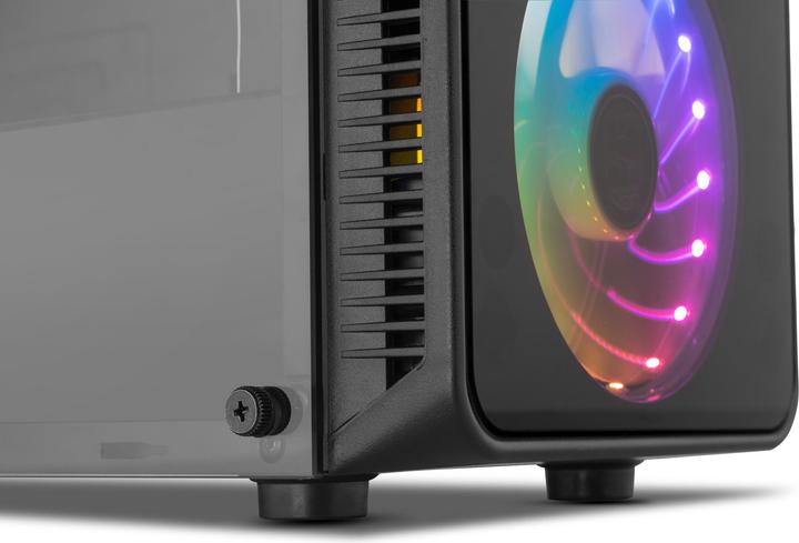 Immagine prodotto Nox ATX TOWER HUMMER TGM RAINBOW RGB - Torre (mATX, Mini-ITX, ATX)