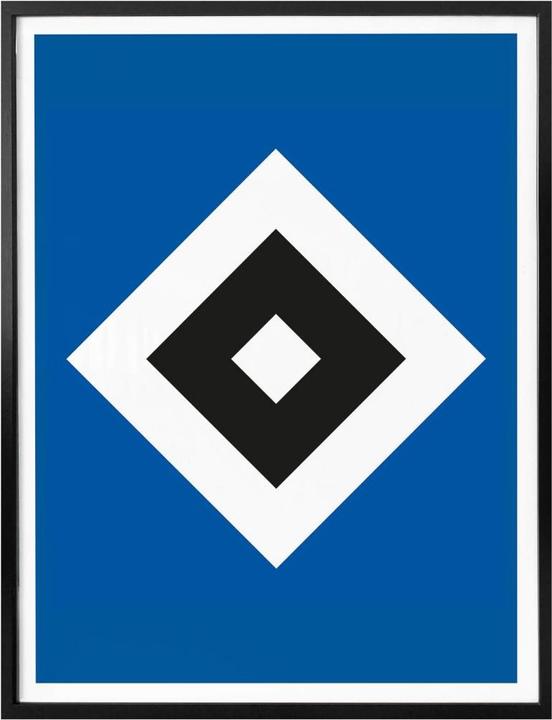 Produktbild Hamburger SV HSV Raute (40 x 50 cm)