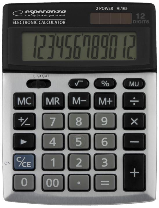 Produktbild Esperanza ECL102 Taschenrechner Desktop Einfacher Taschenrechner (Akku)