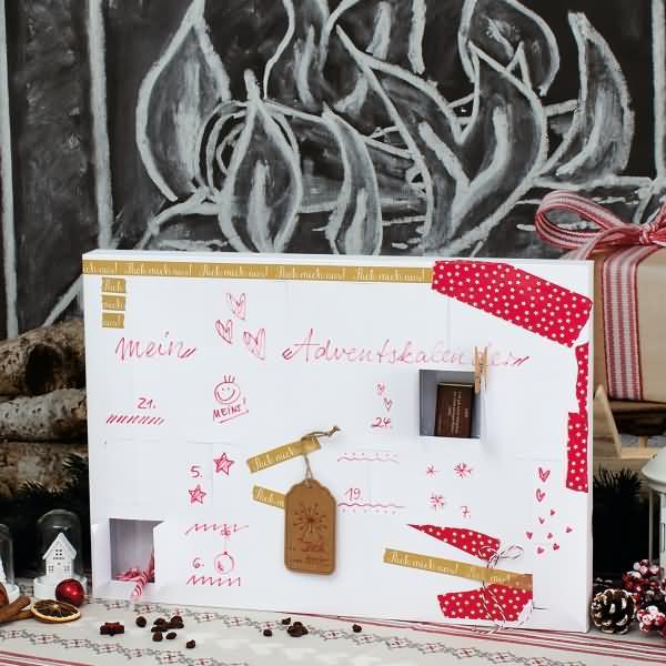 Actual product image Roth Advent calendar blank for self-design and self-filling