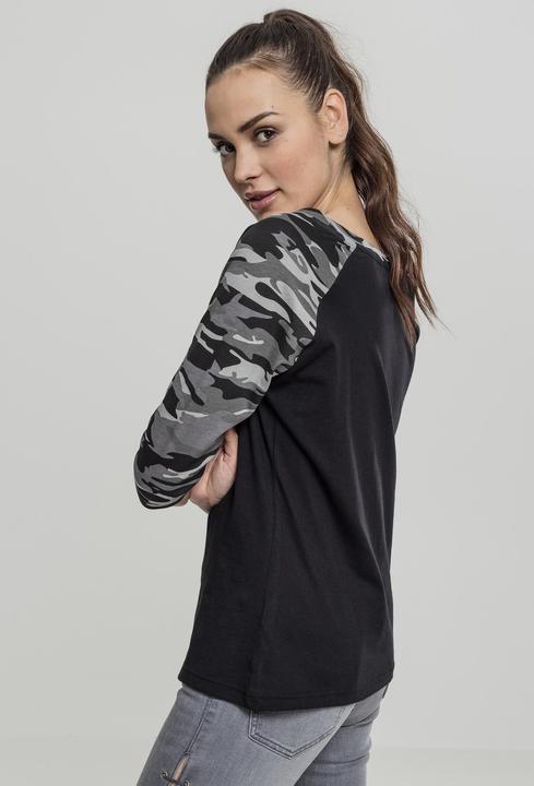 Immagine prodotto Urban Classics Tee Raglan 3/4 da donna a contrasto (XXL)