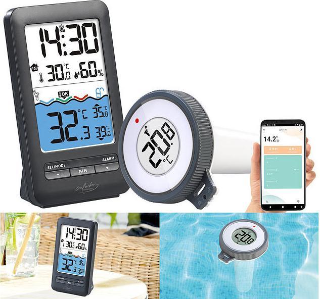 Image du produit Infactory Thermomètre intelligent pour bassin et piscine sans fil
