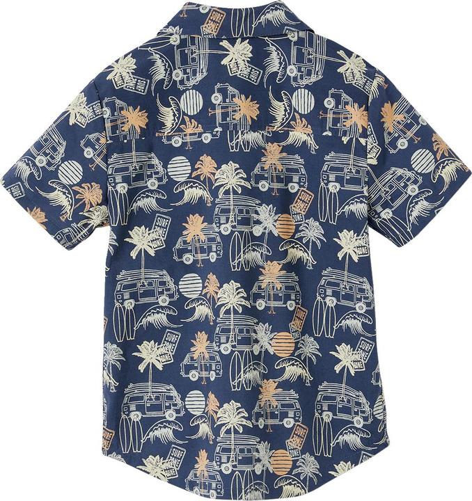 Vertbaudet Jungen Hawaiihemd mit kurzen Ärmeln
