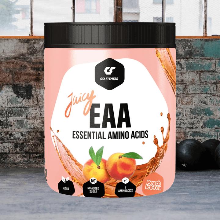 Immagine prodotto Go Fitness Juicy EAA (Tè ghiacciato alla pesca, 1 pz., 450 g)