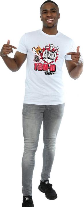 Actual product image Tom & Jerry Mens Tomic Energy T-Shirt (S)