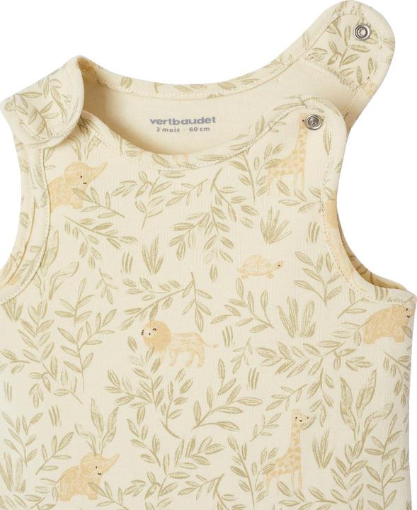 Actual product image Vertbaudet Bio-Kollektion: Baby Geschenk-Set aus Body, Latzhose & Mütze (56)