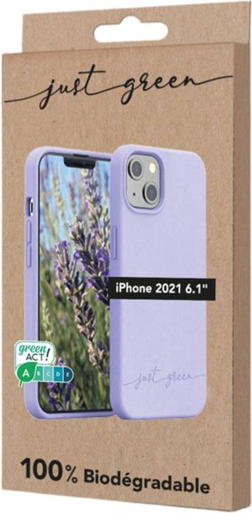 Actual product image Bigben Case 100% Eco iPhone 13 Purple (Apple iPhone 13)