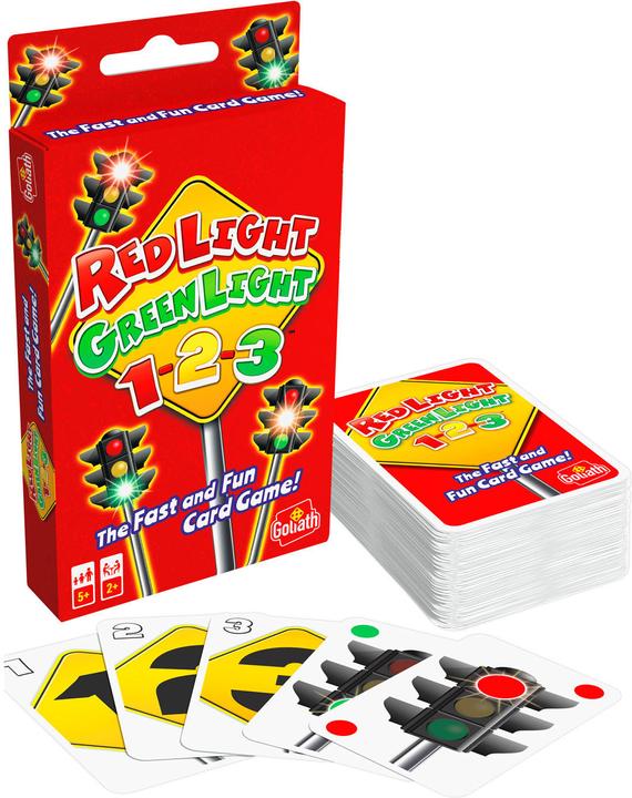 Actual product image Goliath Toys Red Light Green Light Card Game (English)