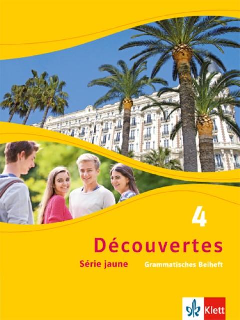 Actual product image Découvertes Série jaune 4. Grammatisches Beiheft (German, French, Ernst Klett Publishers, 2015)