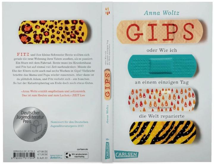 Immagine prodotto Plaster o Come ho riparato il mondo in un solo giorno (Anna Woltz, Tedesco)