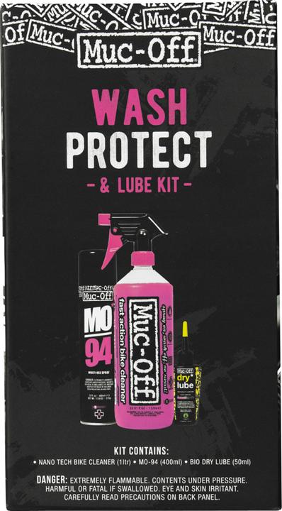 Wash Protect Dry Lube (1000 ml, Lubrifiant universel, Nettoyant pour vélo, Ensemble de soins)