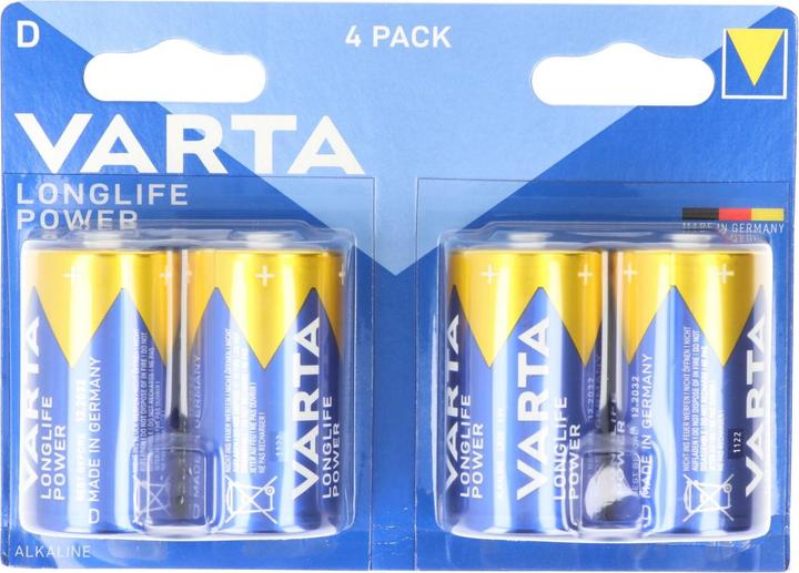 Immagine prodotto Varta potenza a lunga durata (4 pz., D, 16500 mAh)
