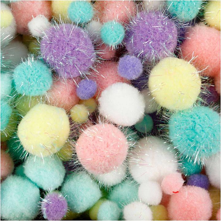 Actual product image Creativ Company Pom-poms pastel glue, 400gr.
