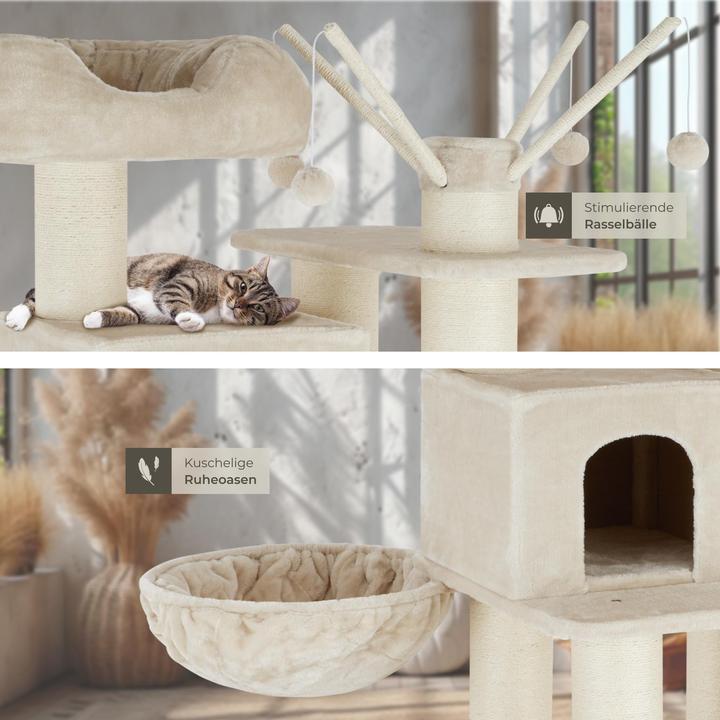 Actual product image tectake Gismo (195 cm, Beige, White)