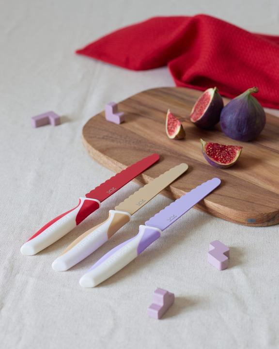 Actual product image Kiddikutter Cherry" children's knife (18 cm)
