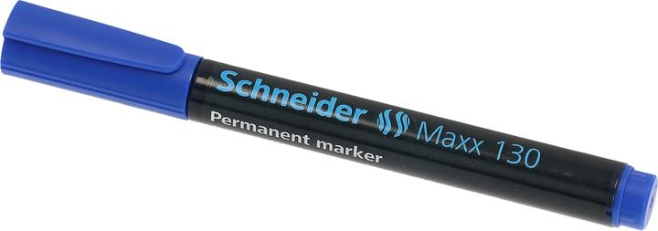 Actual product image Schneider Maxx 130 permanent marker (Blue, 3 mm, 1 x)