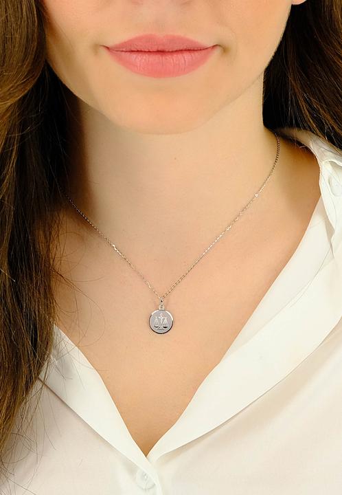 Actual product image Muau Libra (White gold 750, 19x12mm)